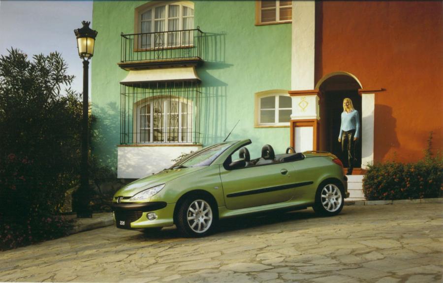  Peugeot 206 CC 2001 года  (фото 13 из 16)